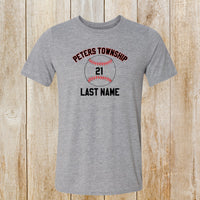 Peters Township baseball custom T-shirt