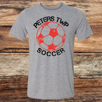 Peters Township Grunge Short-Sleeved T-shirt