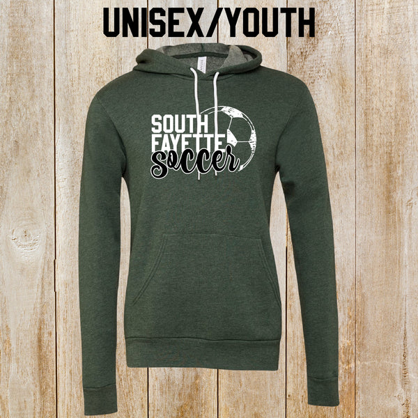 South Fayette Soccer design fleece hoodie - Unisex and Youth