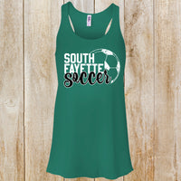 South Fayette Soccer design women's tank