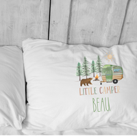 Little Camper Personalized Pillowcase