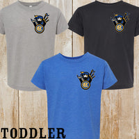 CM mascot logo tee